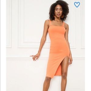 Superdown Zoe square neck dress